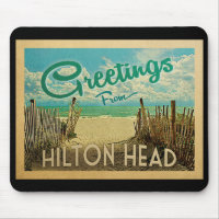 Hilton Head Beach Vintage Travel