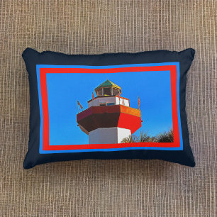 Hilton Head Harbour Town Lighthouse Accent Pillow