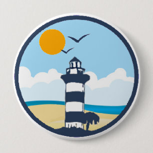 Hilton Head Island. 10 Cm Round Badge