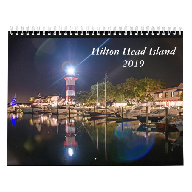 Hilton Head Island 2019 Calendar (Cover)
