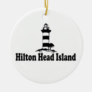 Hilton Head Island. Ceramic Tree Decoration