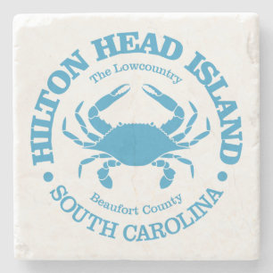 Hilton Head Island (crab) Stone Coaster