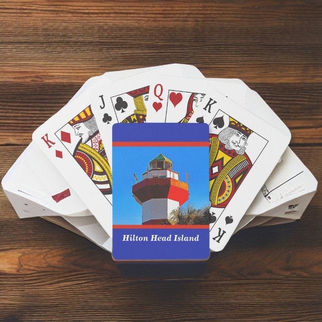 Hilton Head Island Harbour Town Lighthouse Playing Playing Cards (Creator Uploaded)
