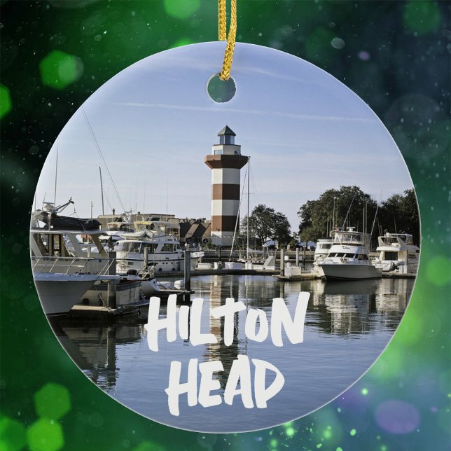 Hilton Head Island Lighthouse, South Carolina Ceramic Ornament (Creator Uploaded)