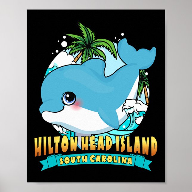 Hilton Head Island South Carolina Ba  Poster (Front)