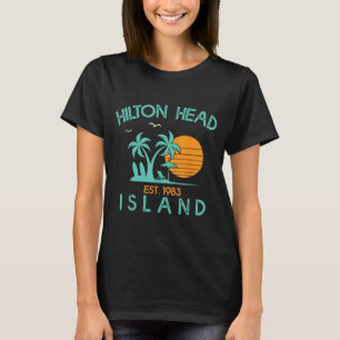Hilton Head Island South Carolina Beach Tropical T-Shirt