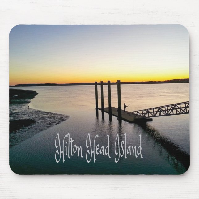 Hilton Head Island South Carolina Mouse Pad (Front)