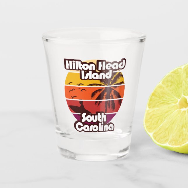 Hilton Head Island South Carolina Shot Glass (Front)