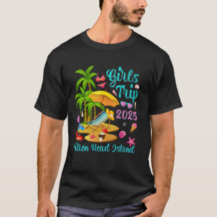 Hilton Head Island South Carolina Summer Girls Tri T-Shirt