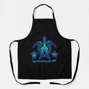 Hilton Head Island South Carolina Turtle Souvenirs Apron