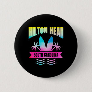 Hilton Head Island Vacation South Carolina 6 Cm Round Badge