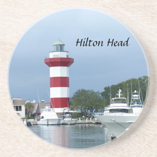 Hilton Head Lighthouse Coaster (Front)