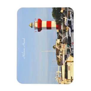 Hilton Head Lighthouse, photography, on Magnet