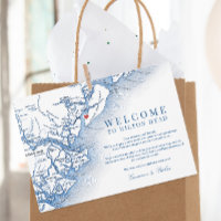 Hilton Head Navy Wedding Welcome Itinerary