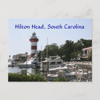 Hilton Head, SC Harbour Town Lighthouse Postcard