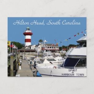 Hilton Head, SC  Harbour Town Lighthouse  Postcard