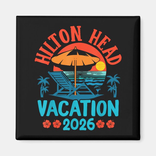 Hilton Head South Carolina 2026 Family Vacation Be Magnet (Front)