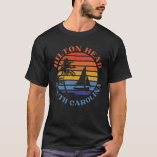Hilton Head South Carolina Beach Summer Vacation R T-Shirt