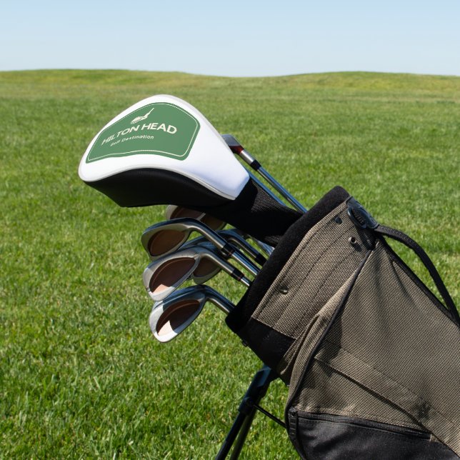 Hilton Head South Carolina Golf Destination Golf Head Cover (In Situ)