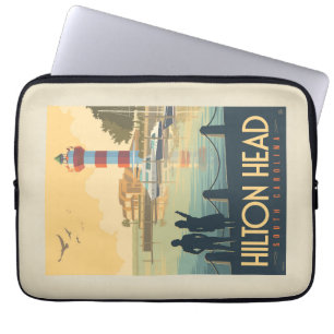 Hilton Head   South Carolina Laptop Sleeve