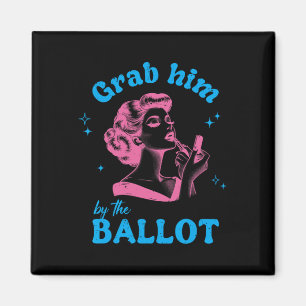 Him By The Ballot Harris 2024 Kamala For President Magnet