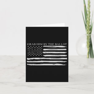 Him By The Ballot Kamala Harris Wheimer 2024 Presi Card