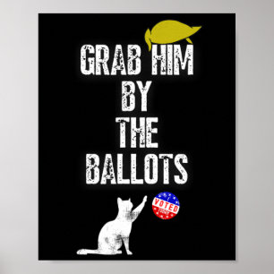 Him By The Polls Kamala Harris 47 47th President U Poster