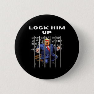 Him Up Anti-trump 6 Cm Round Badge