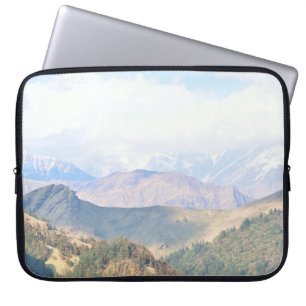 Himalaya mountains, skyagriculture,asia,awe,beaut Laptop Sleeve
