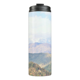 Himalaya mountains, skyagriculture,asia,awe,beaut Thermal Tumbler
