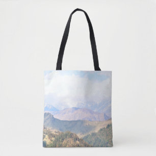  Himalaya mountains, skyagriculture,asia,awe,beaut Tote Bag