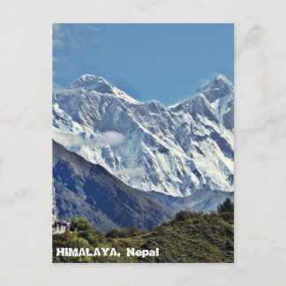 HIMALAYA - One of 1000 views from NEPAL Postcard