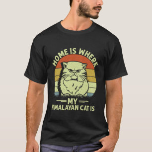 Himalayan Cat Design for Cat Lovers Cute Himalaya T-Shirt