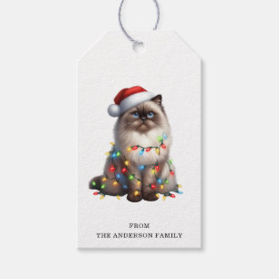 Himalayan Cat Gift Tags