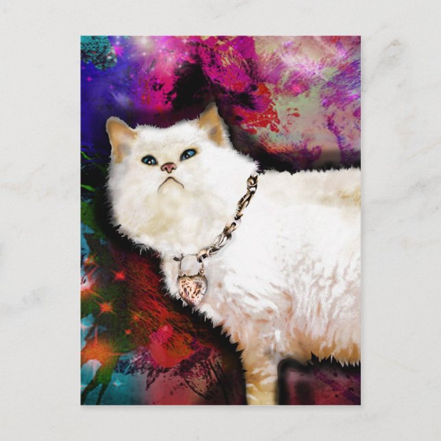 Himalayan Cat Postcard (Front)
