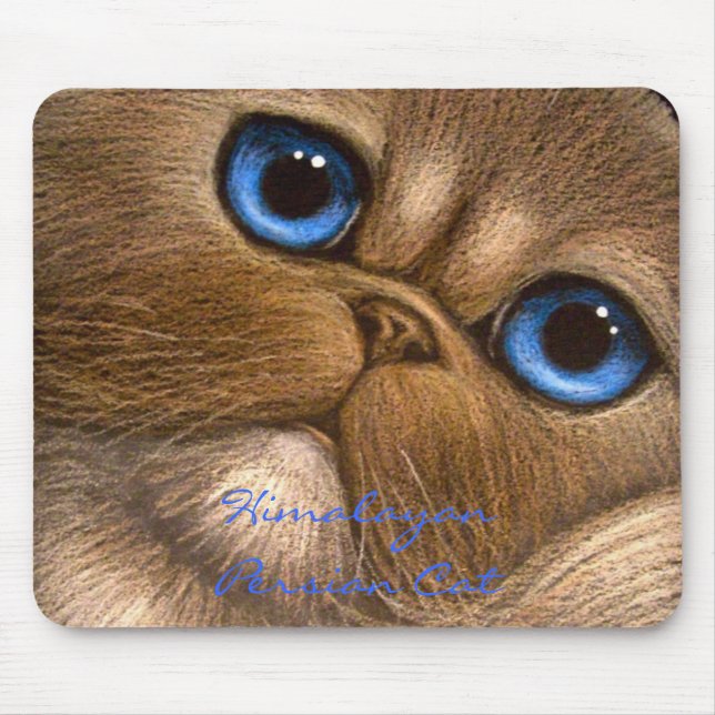 HIMALAYAN PERSIAN CAT Mousepad (Front)