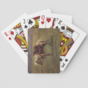 Himalayan Pony (Small Horse) (Vasily Vereshchagin) Playing Cards