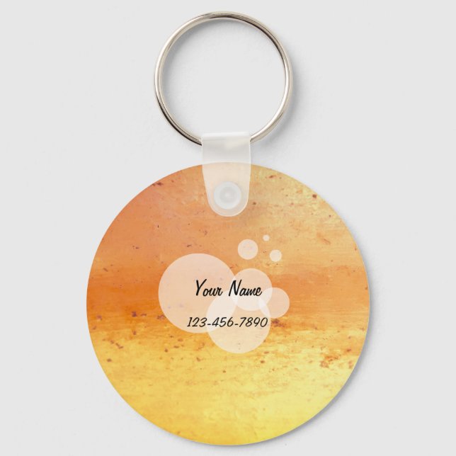 Himalayan Salt Key Ring (Front)