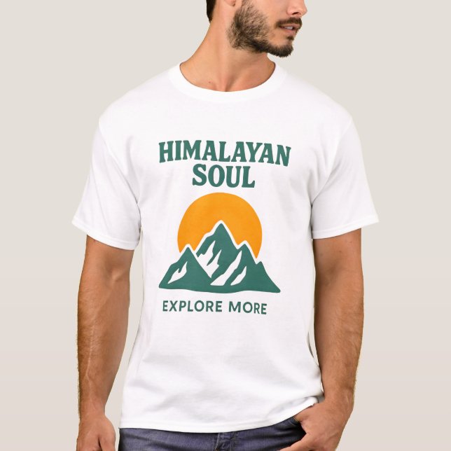 Himalayan Soul Explore More T-Shirt (Front)