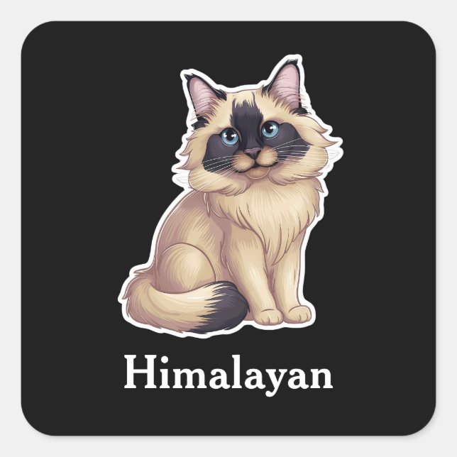 Himalayan Square Sticker (Front)
