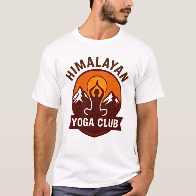 Himalayan Yoga Club T-Shirt (Front)