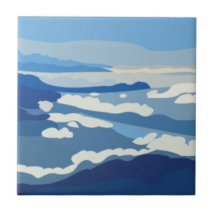 Himalayas Himalayan Mountains  Ceramic Tile