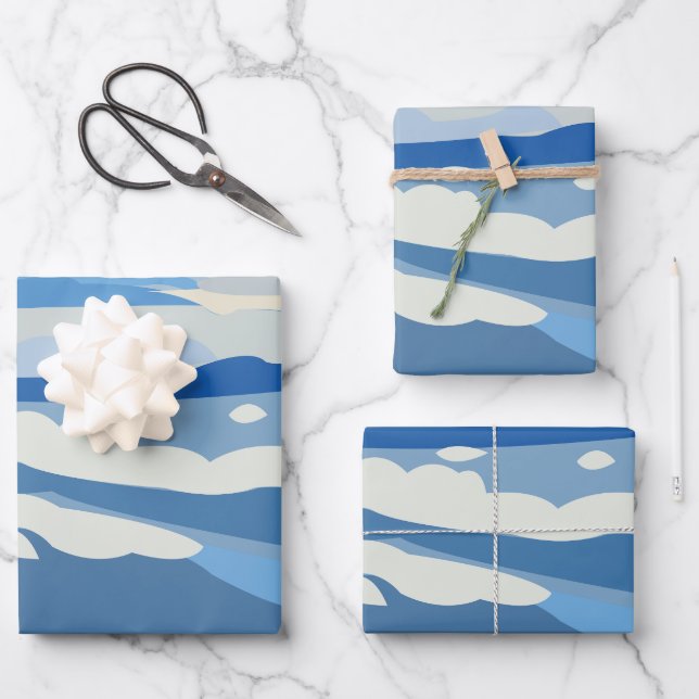 Himalayas Himalayan Mountains  Wrapping Paper Sheet (Front)