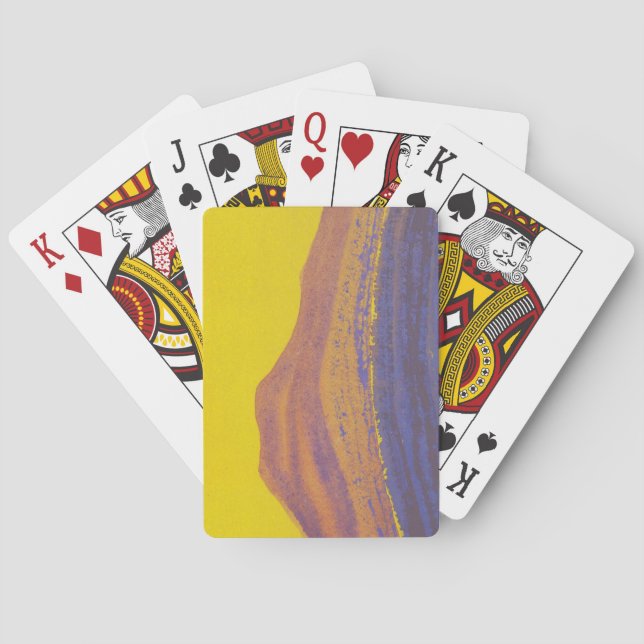 Himalayas (Mountain Range) (by Nicholas Roerich) Playing Cards (Back)