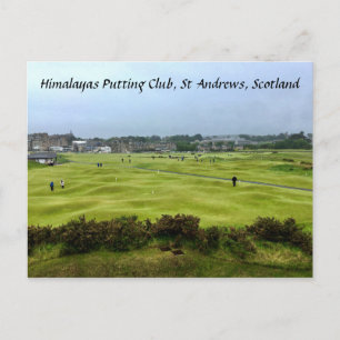Himalayas Putting Course, St Andrews Golf Club Postcard