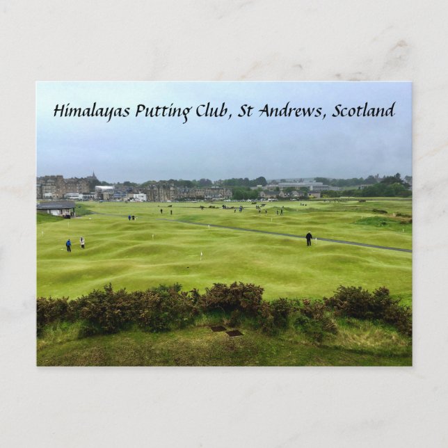 Himalayas Putting Course, St Andrews Golf Club Postcard (Front)