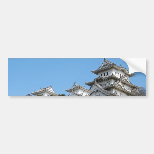 Himeji Castle 姫路城, Hyogo, Japan Bumper Sticker (Front)