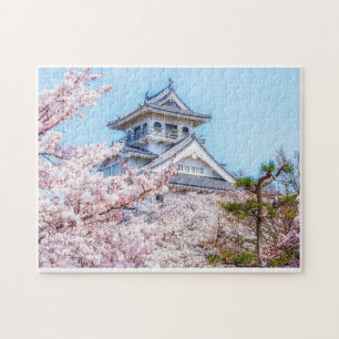 Himeji Castle in Full Bloom  Jigsaw Puzzle