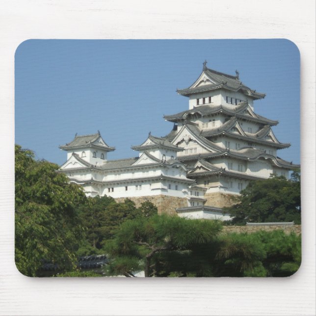 Himeji castle Japan mousepad (Front)