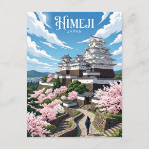 Himeji Castle Japan Postcard